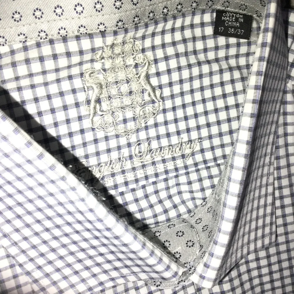 English Laundry Button Down Dress Shirt  100% Cotton - Picture 5 of 10